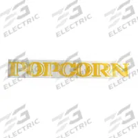 CRETORS Decal: 2414, Red/Yellow, T-3000/T-3000 Plus. Key specifications — attr434232: CRETORS; attr434240: Profiteer Popcorn Machine; attr434229: 2414; attr434250: Popcorn Decal.
