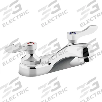 KOHLER Low Arc Bathroom Faucet: Triton Bowe, Brass, Polished Chrome Finish, 0.5 gpm Flow Rate - Centerset Handle Bathroom Faucets
