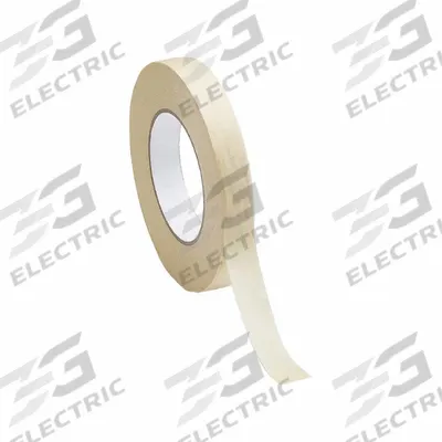 CAPLUGS Masking Tape: KD11 SH, Off-White, 4 in Roll Wd, 60 yd Overall Roll Lg, Acrylic - High-Performance Masking Tape