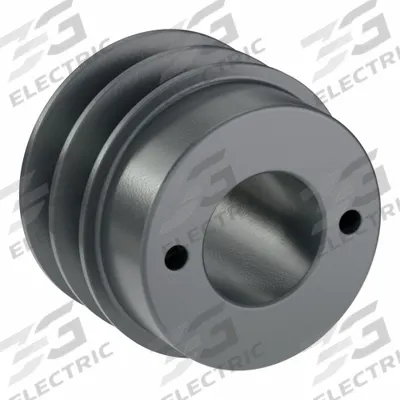 APPROVED VENDOR V-Belt Pulley: 2AK30, 2 Groove, 3.05 in OD, Bushed Bore - Bushed-Bore Cast-Iron V-Belt Pulleys