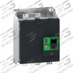 SCHNEIDER Soft Start: 208-690V AC, 1,000 A Output Current, With Bypass, IP00, 60/50 Hz, Three Phase (MPN ATS490M10Y). Key specifications — Control Voltage: 110-230V AC; Manufacturer Part Number: ATS490M10Y.