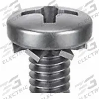 SEMS Screw: External Tooth, 1/4"-20 Thread Size, 5/8 in Lg, Stainless Steel, Passivated, Pan (MPN 1-PPE-25C-62). Key specifications — Drive Size: #3.