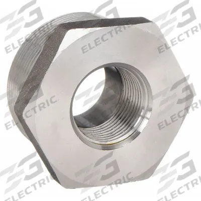 APPROVED VENDOR Metal Pipe Straight: 3/4 in x 3/8 in, Male NPT Threaded x Female NPT Threaded - Threaded High-Pressure Pipe Fittings