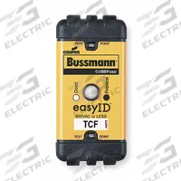 BUSSMANN Fuse: Class CF, TCF Series, Time-Delay, 70 A, 600 V AC, 300 V DC, Indicating (MPN TCF70). Key specifications — Brand: BUSSMANN; Series: TCF.