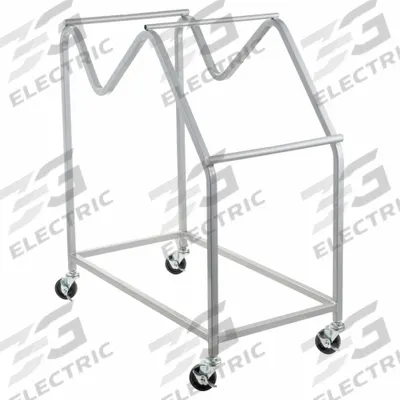 NATIONAL PUBLIC SEATING Stool Cart: 400 lb, 34 in L x 18 1/2 in W x 37 in H, For 24 Chairs - Carts for Stacking Chairs