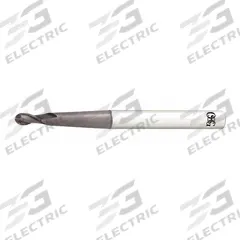 OSG Ball End Mill: Carbide, TiAlN Coated, 2 Flute, 12 mm Mill Dia, 22 mm LOC, 160 mm OAL (MPN HP418-4721)