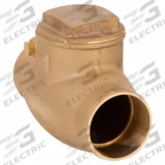 MILWAUKEE VALVE Swing Check Valve: Swing, Inline Valve Body, 2 1/2 in Pipe Size, Sweat x Sweat, Std (MPN 1509 2-1/2"). Key specifications — Brand: MILWAUKEE VALVE.
