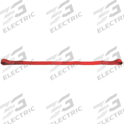 LIFT-ALL Motorcycle Tie Down Strap: 1 in Overall Wd, 24 in Overall Lg, Red, Polyester - Motorcycle Tie-Downs