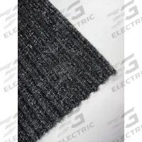 PAWLING CORP Carpet Tile: Charcoal, Nubby Hobnail, 32.5 sq ft Coverage Area, 52 oz/sq yd Pile Wt (MPN EM-22-0-38). Key specifications — Color: Charcoal; Fiber Material: Polypropylene Blend; Installation Method: Glue Down; Brand: PAWLING CORP; Backing Material: Nonskid Rubber.