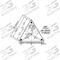 SOUNDSPHERE Mounting Bracket: 2 in Overall Ht, 24 in Overall Lg, 48 in Overall Wd, Soundsphere (MPN SS-MBL). Key specifications — attr1056033: Mounting Bracket; attr1056019: SS-MBL; attr1056029: Installation Bracket; attr1056024: Soundsphere; attr1056020: SOUNDSPHERE; attr1056023: Q-12A.