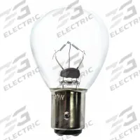 APPROVED VENDOR Incandescent Bulb: Incandescent, Double Contact Index (BAY15d), (RP) Rounded Pear (MPN CE19-1PK). Key specifications — Light Color: White; Trade Number: CE19; Voltage: 36V AC; Brand: APPROVED VENDOR; Bulb Shape: RP11.
