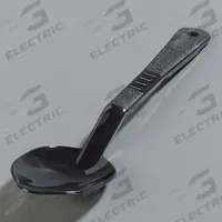 CARLISLE Serving Spoon: 11 in Overall Lg, 1.5 fl oz Capacity, Black, NSF Certified, Plastic (MPN 441503). Key specifications — Material: Plastic; Brand: CARLISLE; NSF Certified: Yes.