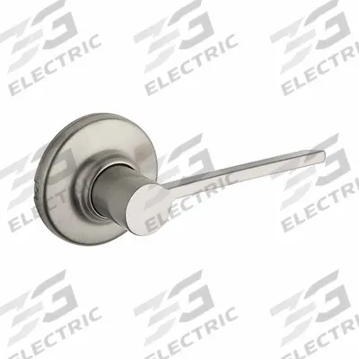 KWIKSET Door Lever Lockset: Passage Lever Locksets/Storeroom Lever Locksets, Nickel