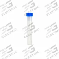 APPROVED VENDOR 15 mL Transport Vials with Caps: Transport, Polypropylene, 15 mL, Blue, Non-Sterile (MPN 2403615B60E1). Key specifications — Neck Size: 17 mm; Self-Standing: Self-Standing; Closure Color: Blue; Brand: APPROVED VENDOR; Vial Type: Transport; Body Color: Natural; Includes Closure: Yes; Bottom Shape: Round.