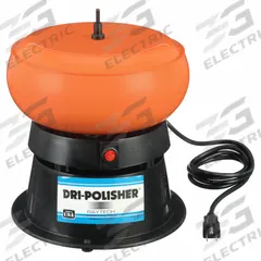 RAYTECH Dri Polisher: 0.12 cu ft Capacity, No Drain Included (MPN 23012R). Key specifications — Tumbler Operation: Dry; Bowl Amplitude: Fixed; Brand: RAYTECH; Tumbler Design: No Drain.