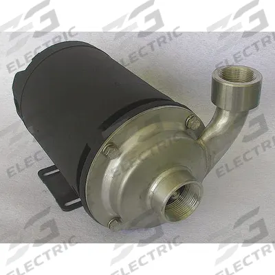 Dayton Centrifugal Pump: 304 Stainless Steel, 3 hp Horsepower (Max), Three Phase - Stainless Steel Housing Chemical-Resistant Centrifugal Pumps