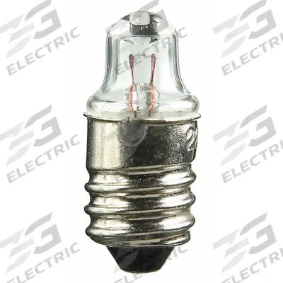 APPROVED VENDOR Incandescent Bulb: Incandescent, Miniature Screw (E10), (T) Tubular, TL3 - Mini Screw Base (E10) Miniature Lamps