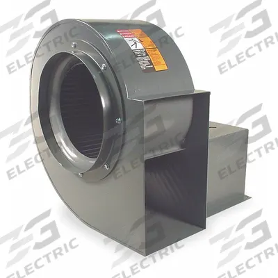 Dayton Blower: 10 5/8 in Wheel Dia, Direct Drive - Direct-Drive Blowers without Drive