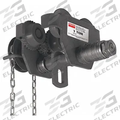 Dayton Geared Trolley: Geared - Geared Trolleys for Hoists