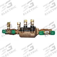 ZURN WILKINS Backflow Preventer: 350XL, 3/4 in Pipe Size, Flange x Flange, 11 in Overall Lg, Bronze (MPN 34-350XL). Key specifications — Shut-Off Valve Type: Ball Valve; Connection Type: Flange x Flange.