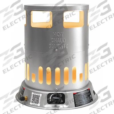 DYNA-GLO Portable Gas Floor Heater: 80,000 BtuH Heating Capacity Output - Portable Gas Convection Can Heaters
