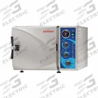 HEIDOLPH TUTTNAUER Autoclave: 23 L Capacity, 134°C Max Temp, 20 in Overall Wd, 20 in Overall Dp (MPN 023210304). Key specifications — Brand: HEIDOLPH TUTTNAUER; Temperature Accuracy: -2 °C/3 °C; Product Type: Autoclave; Voltage: 120V AC.