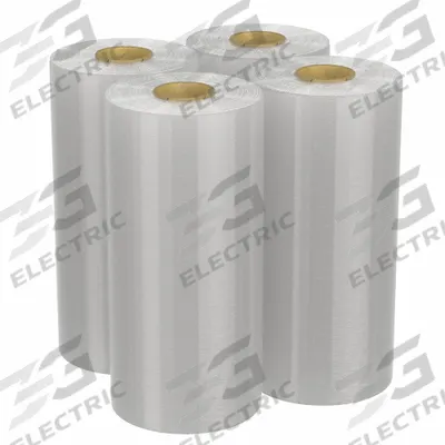 APPROVED VENDOR Stretch Wrap Film: 39 ga Gauge, 15 in Overall Wd, 1,476 ft Overall Lg, 2-Side - Pre-Stretched Wrap