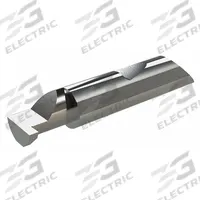 MICRO 100 Grooving Tool: 0.3750 in Shank Dia., Right Hand, 2.000 in Overall Lg (MPN QRR-069-12)