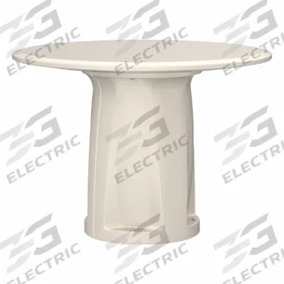 CORTECH Table: 28 in Overall Ht, 42 in Overall Dia, No Game Top, Ballast Accepted - Cylinder Base Tables