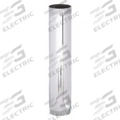 APPROVED VENDOR Extension: Brass, Chrome, Silver, 1 1/4 in Nominal Pipe Size, 6 in Overall Lg, Slip (MPN 1PNT1). Key specifications — Finish: Chrome; Brand: APPROVED VENDOR; Connection Type: Slip.