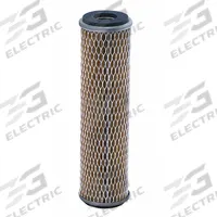 PARKER Water Filter Cartridge: 5 micron, Pleated, 21 gpm, ETP Steel/Polypropylene (MPN FP330-5). Key specifications — Brand: PARKER; Filter Media: Polypropylene.