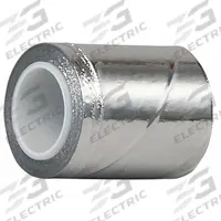 TAPECASE Foil Tape: 3 in Wd, 5 yd Lg, 4 mil Thick, Silicone, Indoor/Outdoor, -60°F Min Temp, Silver (MPN 15C645). Key specifications — Backing Material: Aluminum Foil; Series: TC955.