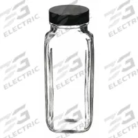 QORPAK Mixing/Storage/Sampling Bottle: 240 mL, 43-400, Phenolic, Pulp/Vinyl, Colorless, 24, Clear (MPN GLC-01354). Key specifications — Screw Closure Size: 43-400; Pre-Cleaned: None; Graduated: No; Brand: QORPAK; Body Color: Colorless.