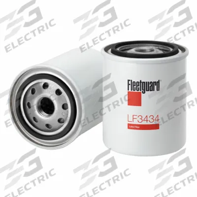 FLEETGUARD Automotive Oil Filter: 3/4"-16 UNF-2B Thread Size, 5 7/8 in Overall Ht - Spin-On Oil Filters