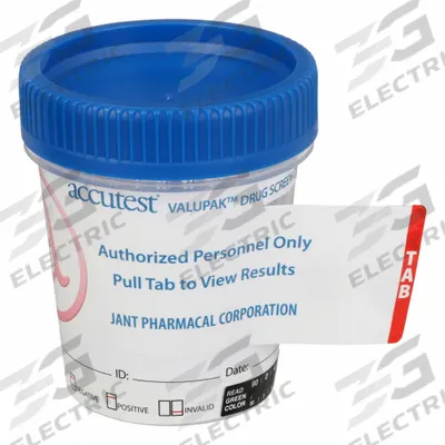 ACCUTEST Urine Drug Test Kit: 25 Tests, AMP/BAR/BUP/BZO/COC/MAMP/MDMA/MOP/MTD/OXY/PCP/THC - Drug Testing Kits