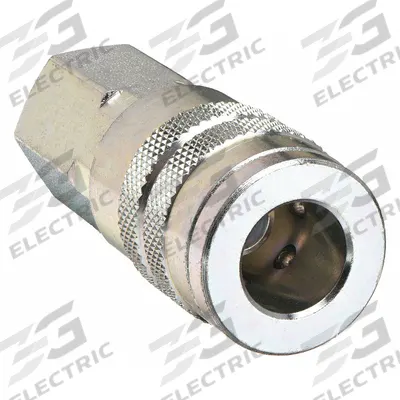 DIXON VALVE & COUPLING Quick Connect Hose Coupling: 1/2 in Body Size - Industrial Interchange Steel Quick-Connect Air Coupling Bodies