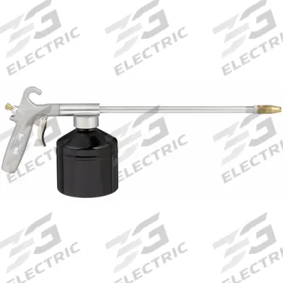 GUARDAIR Siphon Spray Gun: 1/4 in Female NPT, Lever Body, Attached Canister - Spray Guns with Attached Canister