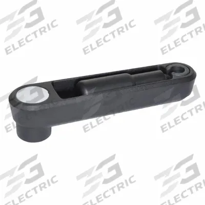 JW WINCO Crank Handle: Aluminum w/ Fold Away Plastic Grip, 12 mm Bore Dia - Crank Handles with Recessed Folding Grip