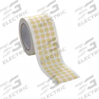CAPLUGS Paper Tape Discs: EZ SH, Off-White, Disc, 1 3/8 in Pre-Cut Dia, Acrylic, Crepe Paper, Paint (MPN SH-31506). Key specifications — Series: EZ SH; Brand: CAPLUGS; Backing Material: Crepe Paper; For Surface Type: Paint; Manufacturer Part Number: SH-31506.