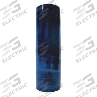 APPROVED VENDOR Stretch Wrap Film: 80 ga Gauge, 18 in Overall Wd, 1,500 ft Overall Lg, Blue - Cast Color-Coded Stretch Wrap