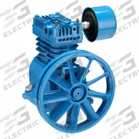 JENNY Air Compressor Pump: Splash Lubricated, 1 Stage, 2 hp, 6.7 cfm @ 150 psi, Flywheel Included (MPN KU-PUMP). Key specifications — attr51096: 6.7 cfm @ 150 psi; attr51094: Yes; attr51077: KU-PUMP; attr51080: JENNY.