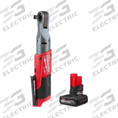 MILWAUKEE Ratchet Kit: 60 ft-lb Fastening Torque, 60 ft-lb Torque - Max, 175 RPM No Load Speed - Milwaukee Cordless Ratchets