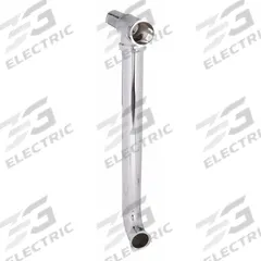 APPROVED VENDOR End Outlet Waste Tee: Brass, Chrome-Plated, Silver, 1 1/2 in Nominal Pipe Size, Slip (MPN 1PNR6). Key specifications — Finish: Chrome-Plated; Includes: (6) Slip Nut and Washers; Brand: APPROVED VENDOR; Connection Type: Slip.