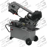 JET Band Saw: Combo Horizontal/Vertical, 115/230V AC, 8 in x 11 1/4 in, 145 to 245 SFPM, 45° , 90° (MPN 413460). Key specifications — attr312986: 145 to 245 SFPM; attr312987: 45° , 90°; attr312985: 8 in x 11-1/4 in; attr312990: Combination Horizontal/Vertical; attr312988: 16.0 A; attr312989: 1; attr325083: JET.