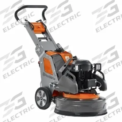 HUSQVARNA Corded Floor Grinder: Walk-Behind, Planetary, 3 Discs, 3 in Disc Dia. - Walk-Behind Planetary Floor Grinders