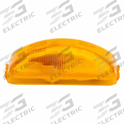 GROTE Clearance Marker Lamp: Clearance Light, Incandescent, Rectangular, Amber - Clearance Lights