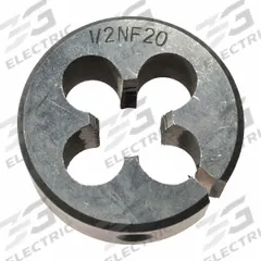 WESTWARD Alloy Steel Die, 1/2-20 UNF: CCT1060-10, Die