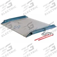 APPROVED VENDOR Dock Board: 20,000 lb Load Capacity, 84 in Overall Lg, 72 in Overall Wd, Forklift (MPN 20C7284). Key specifications — Material: Steel; Brand: APPROVED VENDOR.