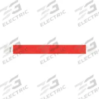 ID Wristband: No Legend, 10 in Overall Lg, 1 in Overall Wd, Tyvek®, Red, 500 PK (MPN T2-03). Key specifications — attr1126094: Red.