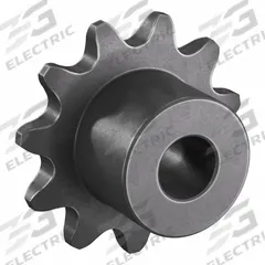TSUBAKI Sprocket: One-Sided Hub, For Single Strands, 25, 11 Teeth, 0.87 in Pitch Dia, Steel (MPN 25B11). Key specifications — Brand: TSUBAKI.